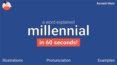 millennial pronunciation.